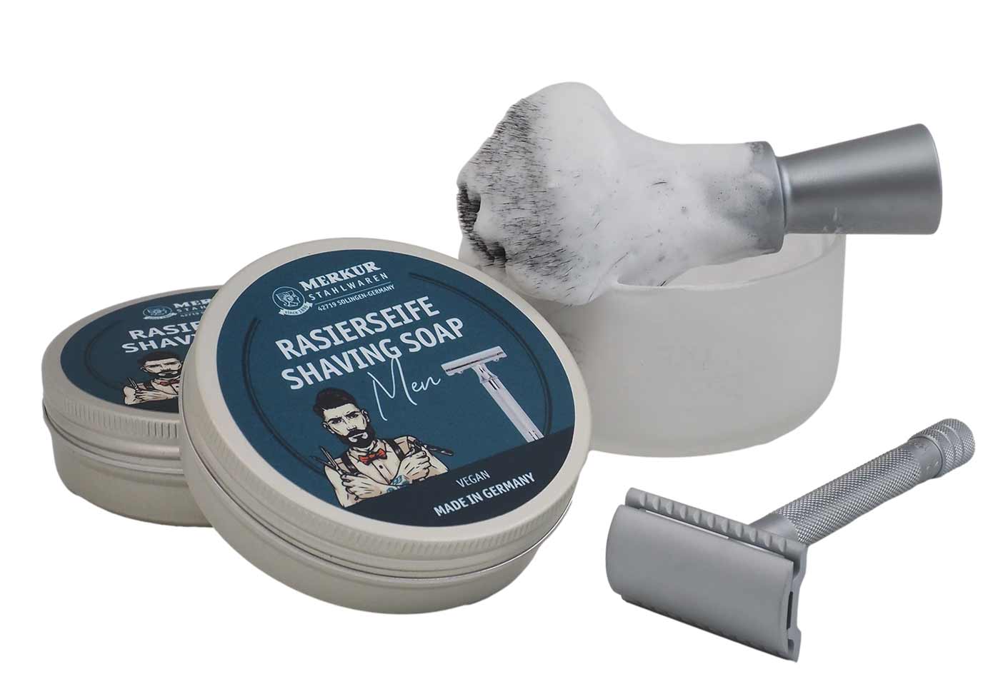 Merkur Shaving Soap MEN, 100gr - Image 3