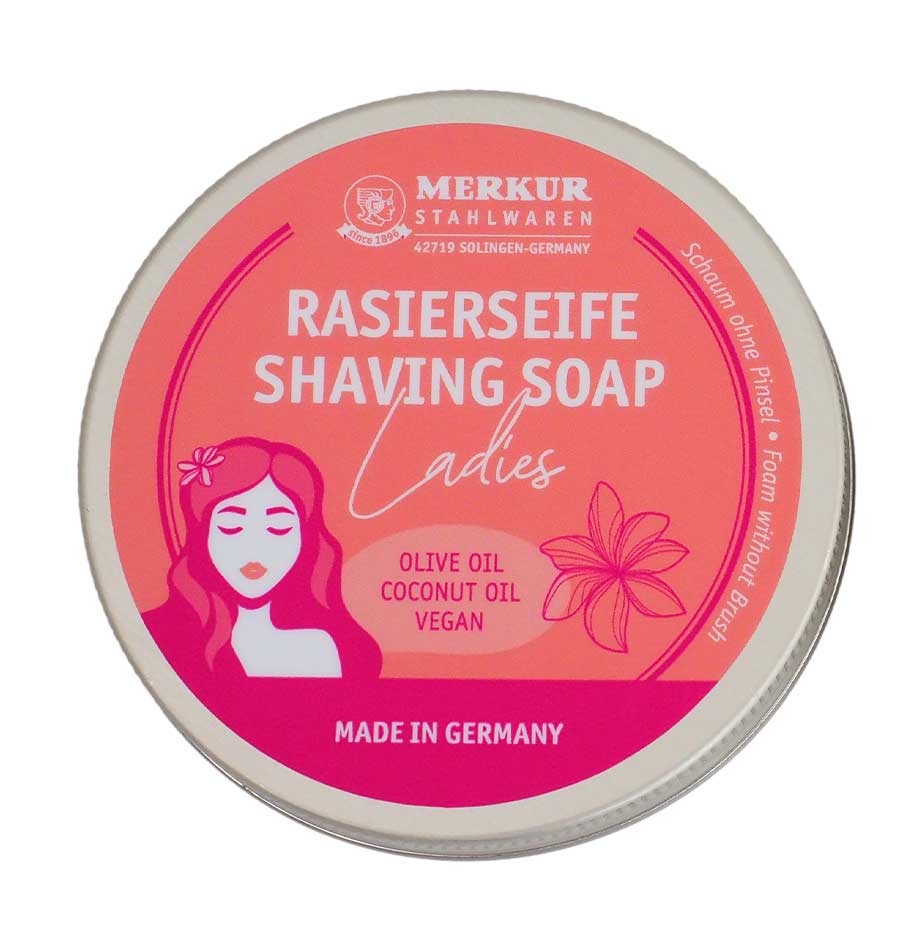 Merkur Shaving Soap - Creme LADIES, 100gr - Eco-friendly - Sama Homes