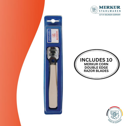 Merkur Corn Razor with White Plastic Handle by Merkur - Double Edge Safety Razors (View 4)