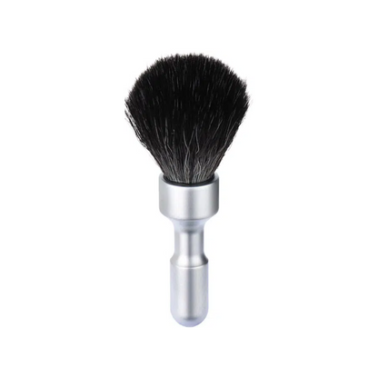 MERKUR Shaving Brush 1700 with Vegan Synthetic Hair in Matt Chrome by Merkur - Shaving Brush (View 2)