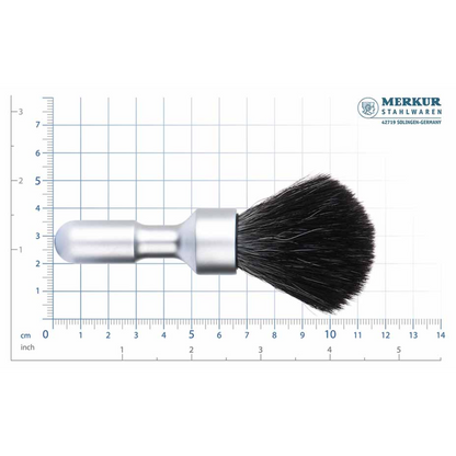 MERKUR Shaving Brush 1700 with Vegan Synthetic Hair in Matt Chrome by Merkur - Shaving Brush (View 3)