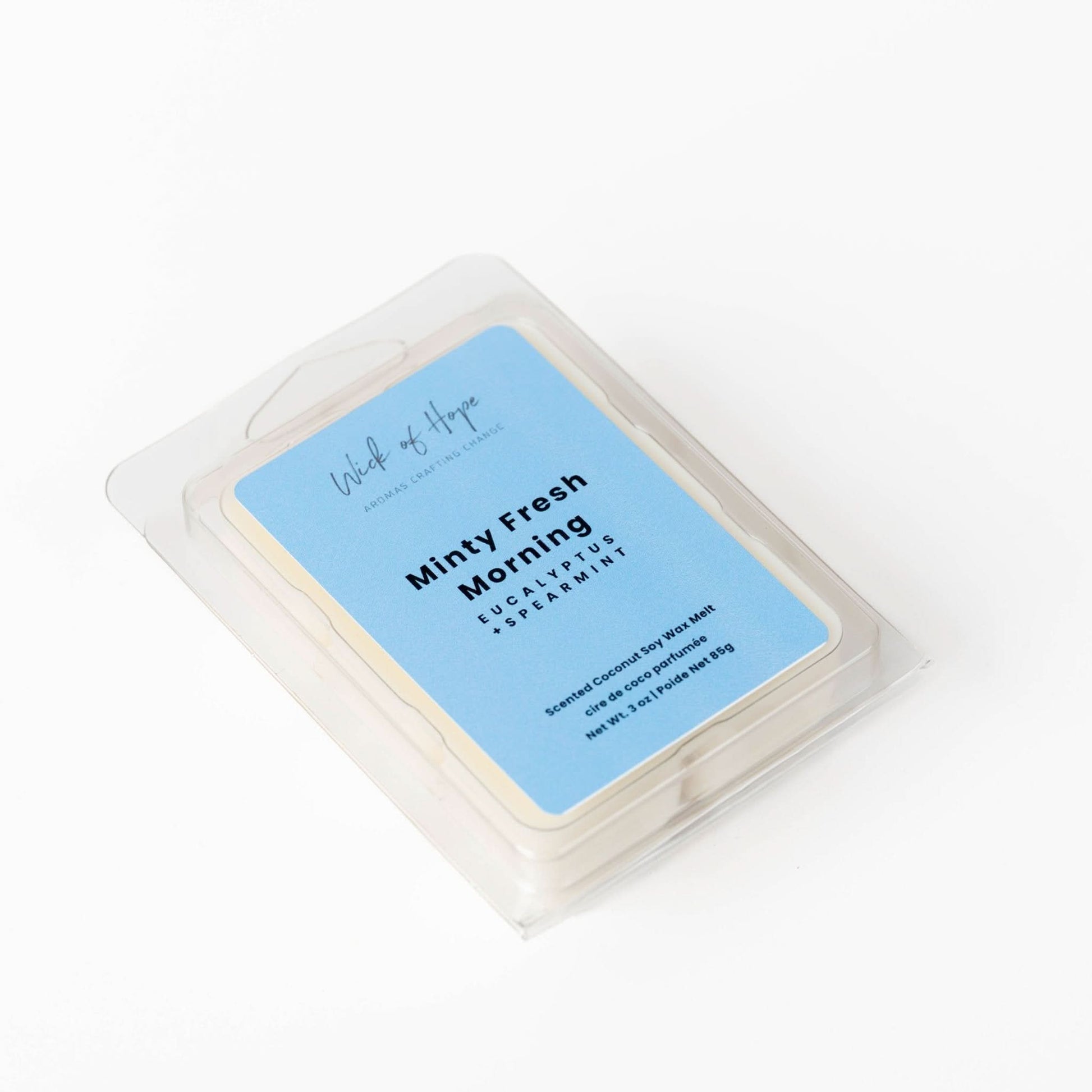 Minty Fresh Morning Wax Melt | Eucalyptus + Spearmint - Image 3