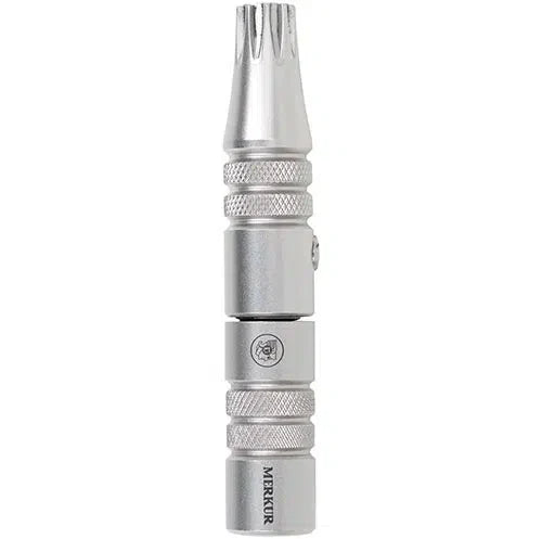 Merkur Nose Hair Trimmer, Stainless Steel, Matte - Eco-friendly - Sama Homes
