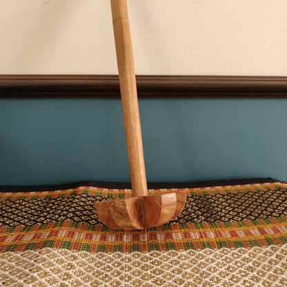 Neem Wood Churner - Single Piece Carved Wood by Sama Homes - kitchen accessories (View 4)