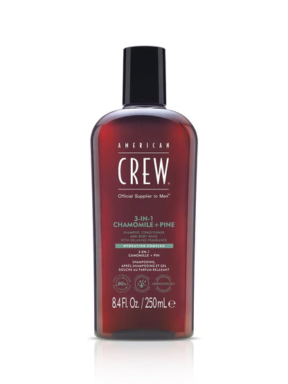 American Crew 3-IN-1 Chamomile + Pine 450ml by American Crew - Sustainable Living