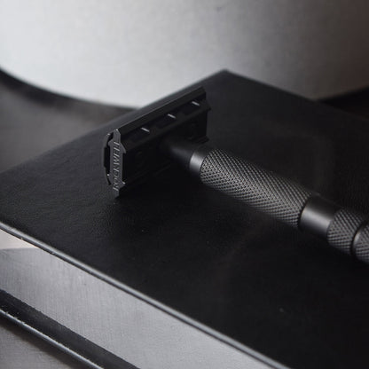 Rockwell 6S Stainless Steel Adjustable DE Safety Razor - Matte Black PVD (6 Settings) by Rockwell - Double Edge Safety Razors (View 5)
