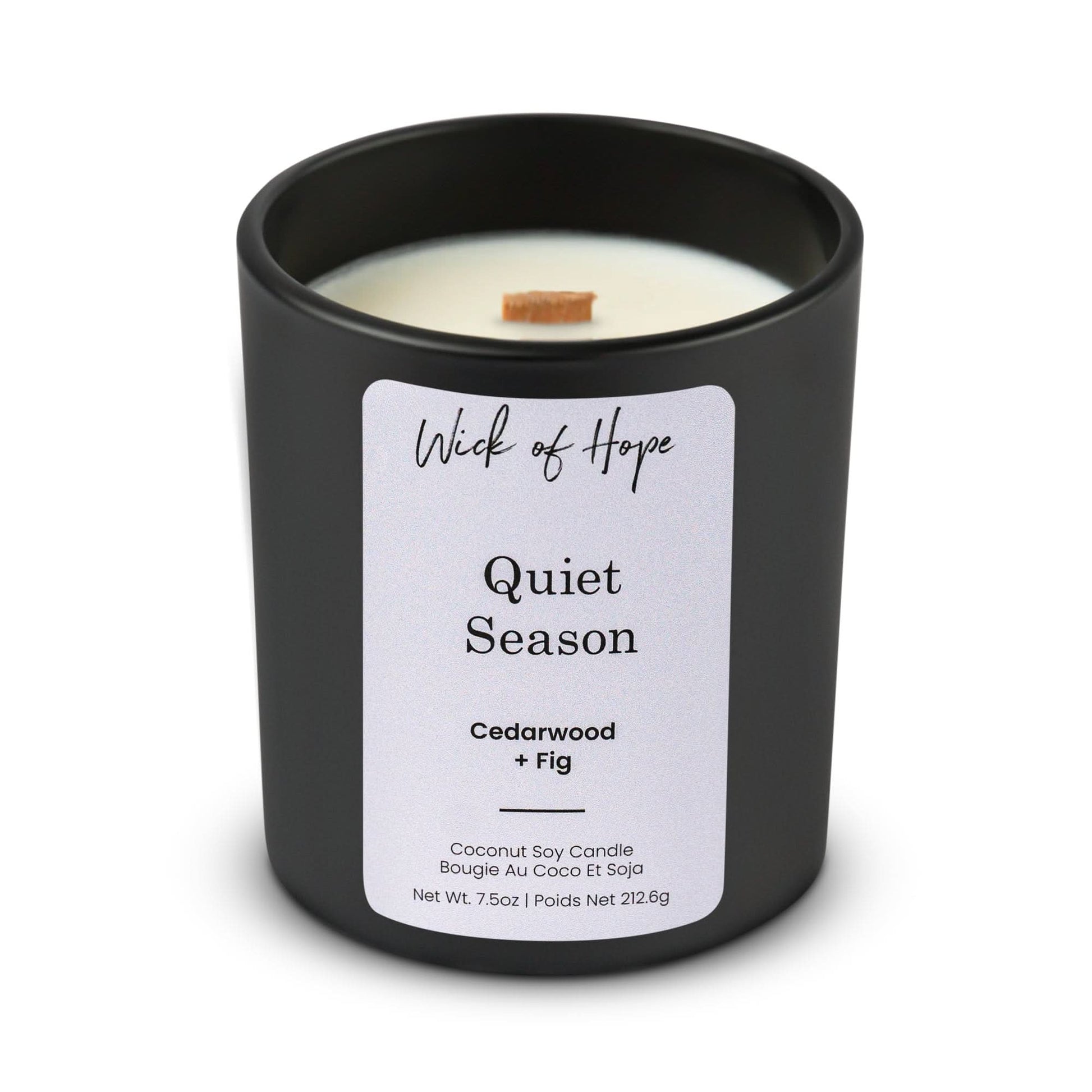 Quiet Season Candle | Cedarwood + Fig - Image 3