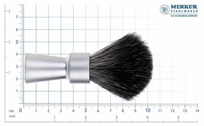 MERKUR Shaving Brush 1100 with Vegan Synthetic Hair in Matt Chrome by Merkur - Shaving Brush (View 4)