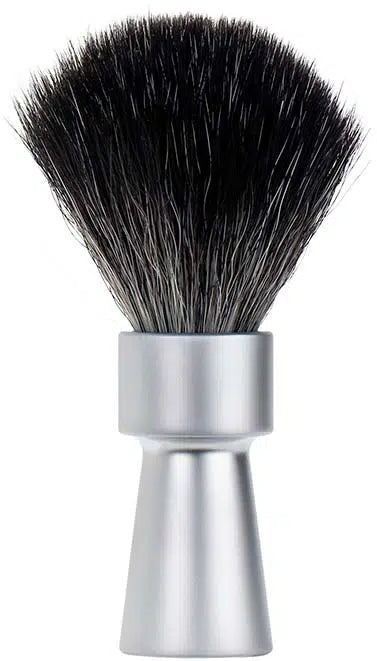 MERKUR Shaving Brush 1100 with Vegan Synthetic Hair in Matt Chrome by Merkur - Shaving Brush (View 2)