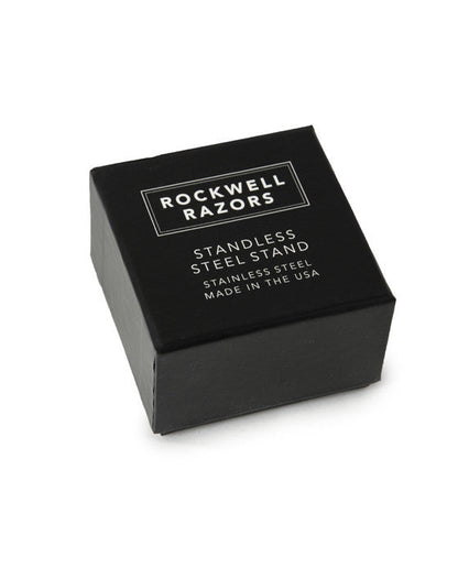 Rockwell Stainless Steel Inkwell Razor Stand - Matte Stainless by Rockwell - Razor & Brush Stands (View 3)