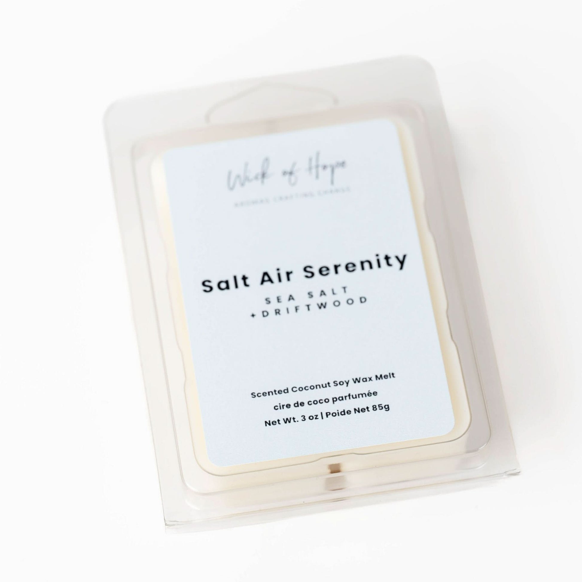 Salt Air Serenity Wax Melt | Sea Salt + Driftwood - Image 3