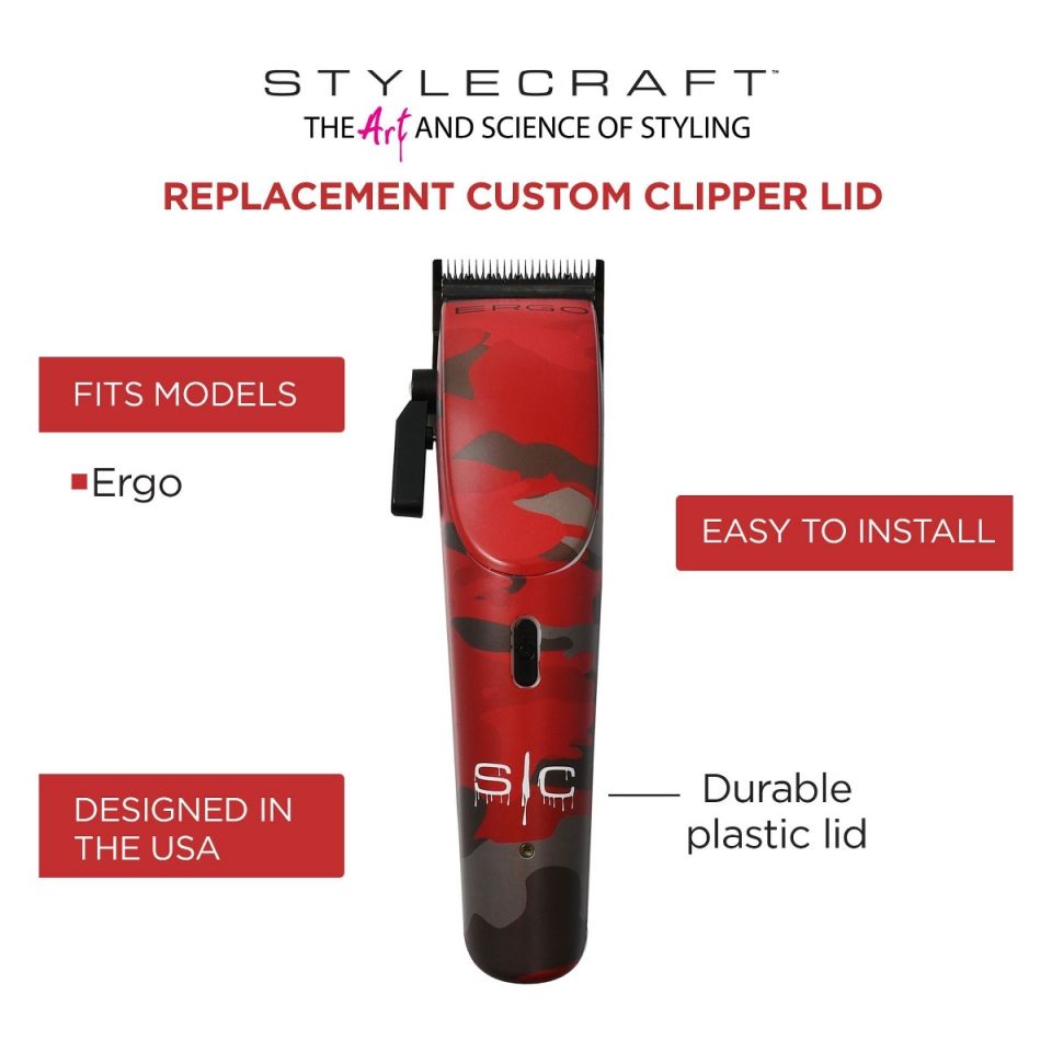 S|C Ergo Red Camo Single Lid by StyleCraft - Sustainable Living (View 5)