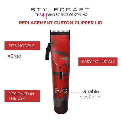 S|C Ergo Red Camo Single Lid by StyleCraft - Sustainable Living (View 5)