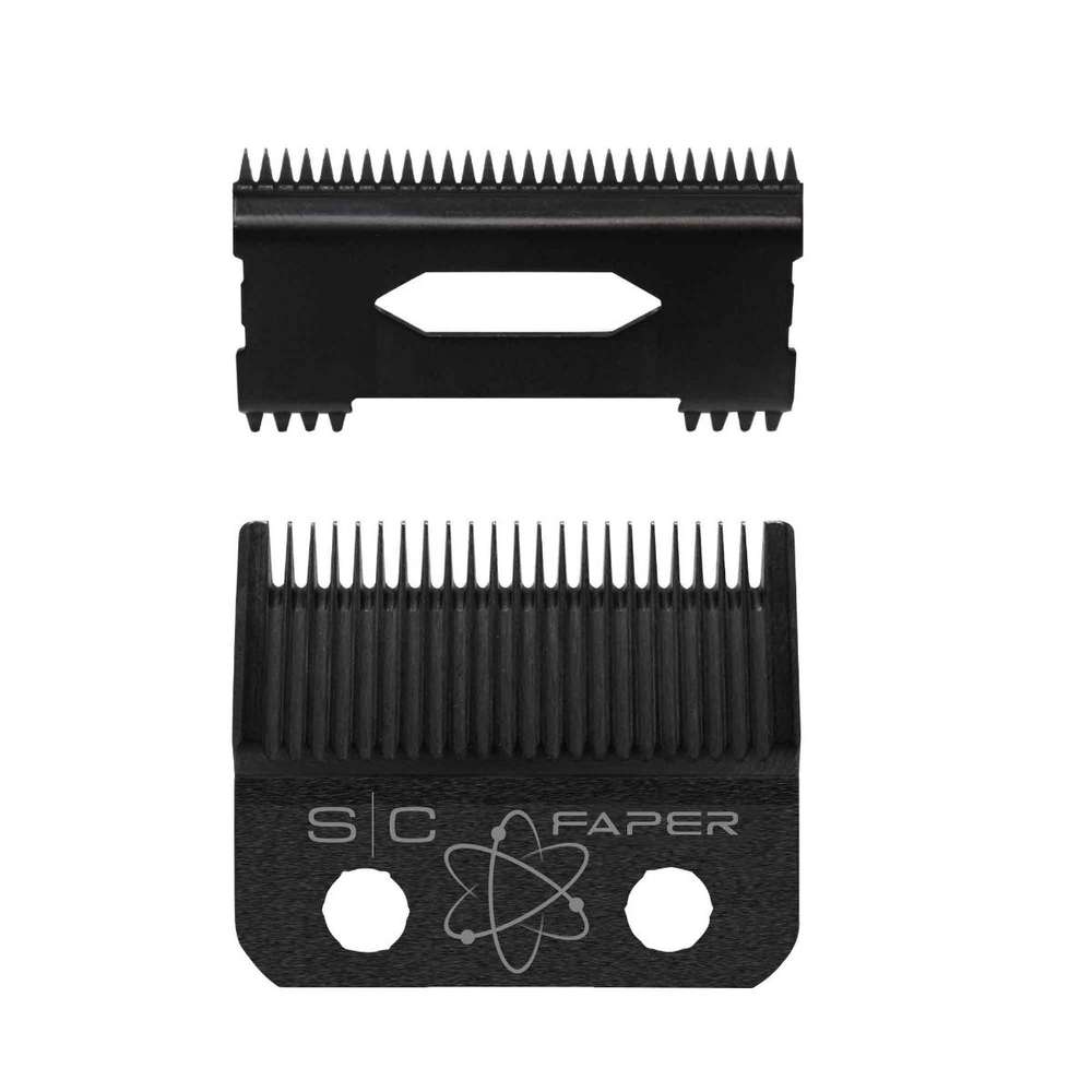Stylecraft Replacement Fixed Black Diamond Faper Blade with Moving Black Diamond Carbon Slim Deep Tooth Cutter Set by StyleCraft - Sustainable Living