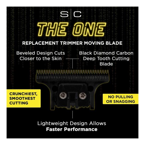 S|C Gold X-Pro Precision Trimmer Blade & The One Precision DLC Cutting Blade by StyleCraft - Sustainable Living (View 4)