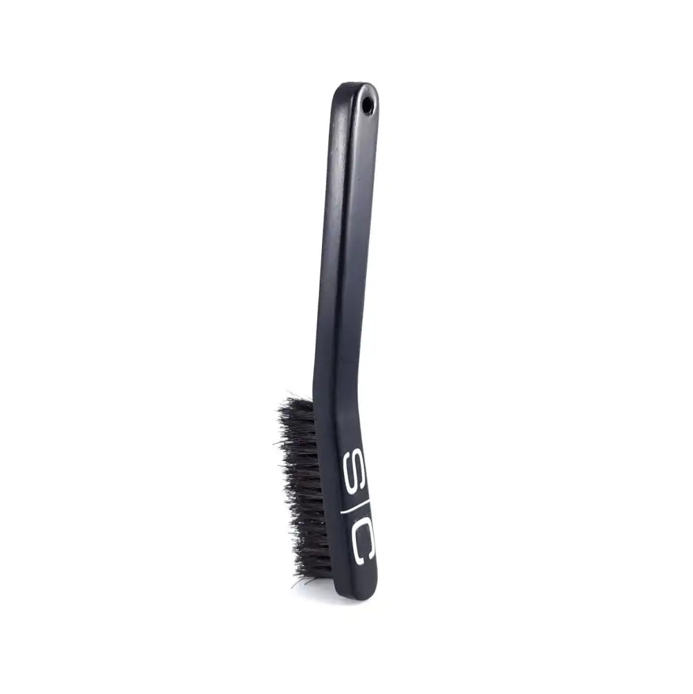 S|C No Knuckles Professional Curved Fade Natural Bristle Brush Medium by StyleCraft - Sustainable Living (View 2)