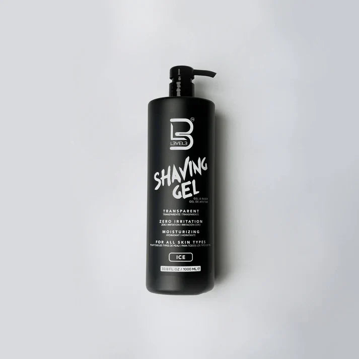 LV3 Transparent Shaving Gel 1000 ml by L3VEL3 - Sustainable Living
