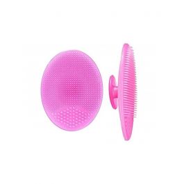 Silkline Silicone Face Cleansing Pad Pink by Fiori - Sustainable Living