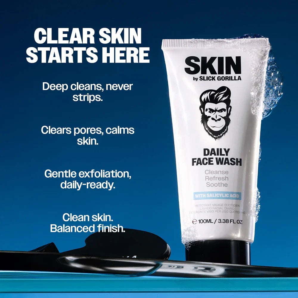 Slick Gorilla Daily Face Wash 100ML by Slick Gorilla - Sustainable Living (View 6)