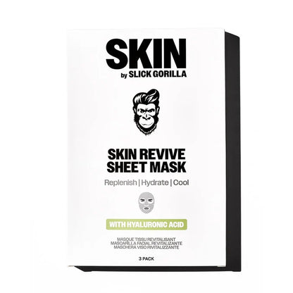 Slick Gorilla Skin-Revive Sheet Masks (3 Pack) by Slick Gorilla - Sustainable Living