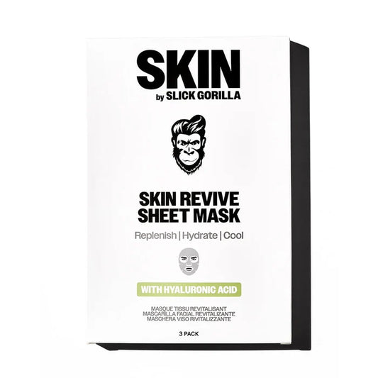 Slick Gorilla Skin-Revive Sheet Masks (3 Pack)