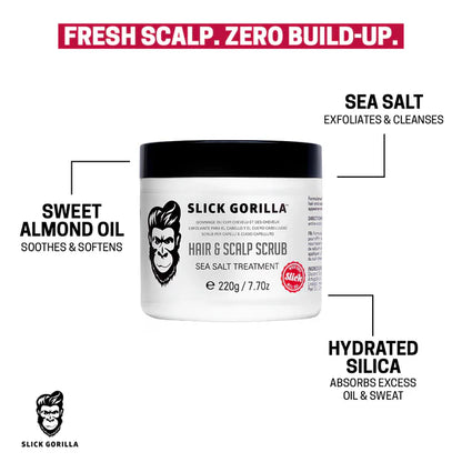 Slick Gorilla Sea Salt Hair and Scalp Scrub by Slick Gorilla - Sustainable Living (View 2)