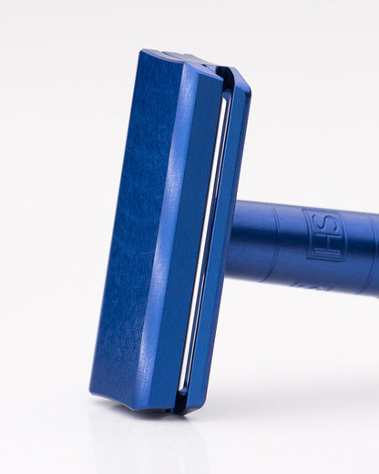 Henson AL13 Razor in Steel Blue – Smooth, Comfortable Shaving – Image 4