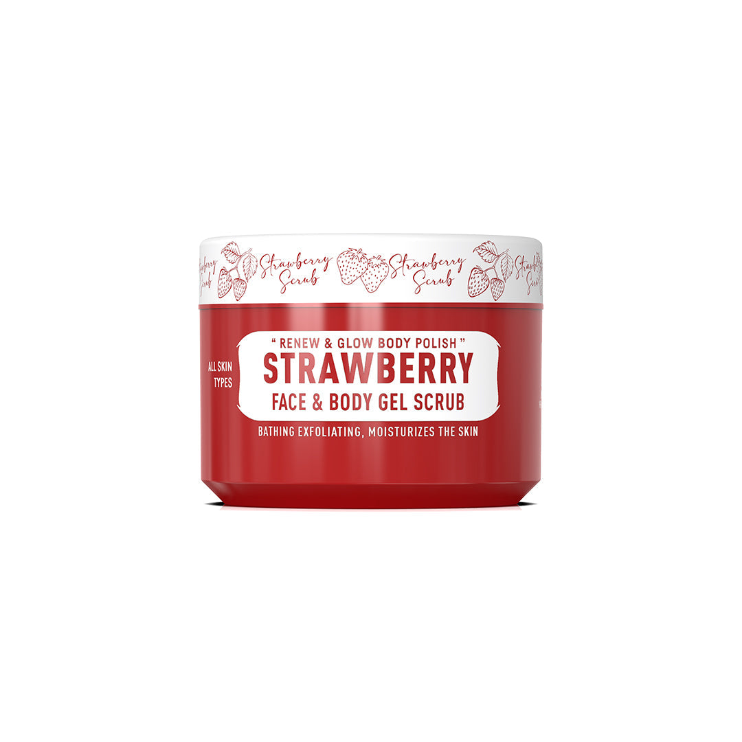Immortal Infuse Strawberry Face & Body Gel Scrub 300ML by Immortal - Sustainable Living