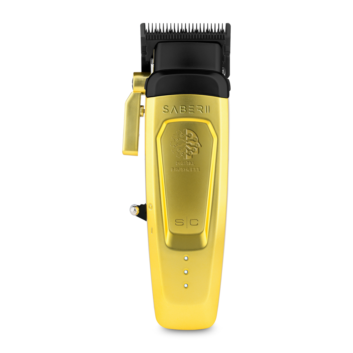 S|C Saber 2.0 Brushless Motor Clipper Gold by StyleCraft - Sustainable Living (View 3)