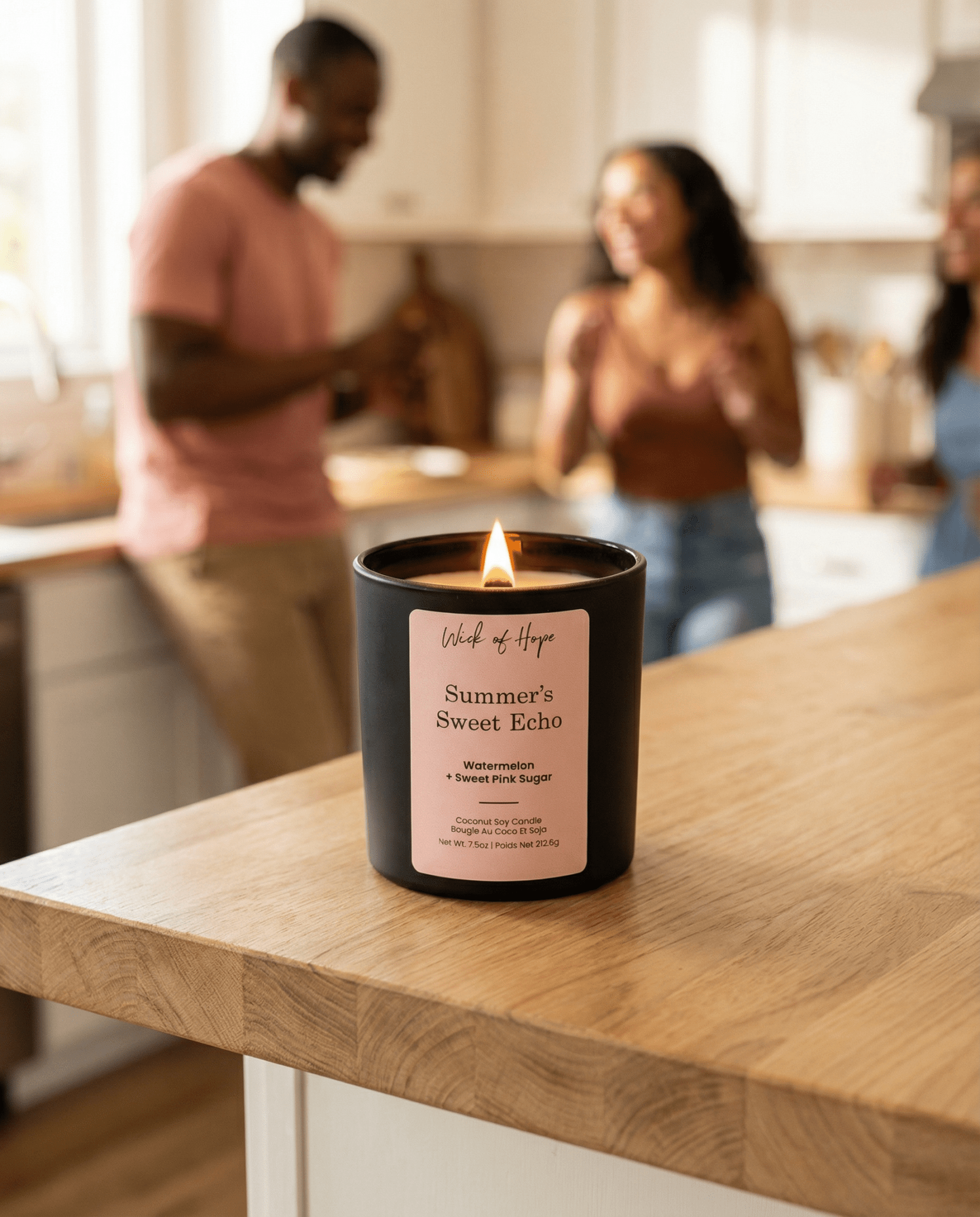 Summer’s Sweet Echo Candle | Watermelon + Sweet Pink Sugar - Image 6