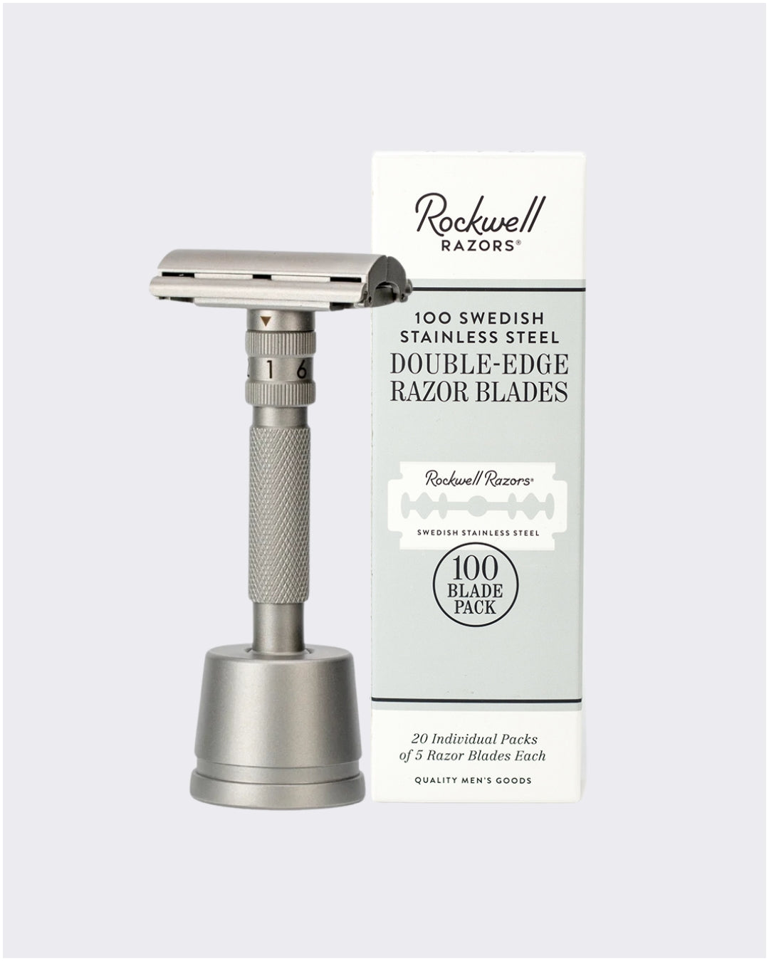 The Rockwell T2 2-Year Shave Kit | Fluid-Dial Razor & Blade Supply - Image 3