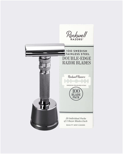 The Rockwell T2 2-Year Shave Kit | Fluid-Dial Razor & Blade Supply by Rockwell Razors - Sustainable Living (View 2)