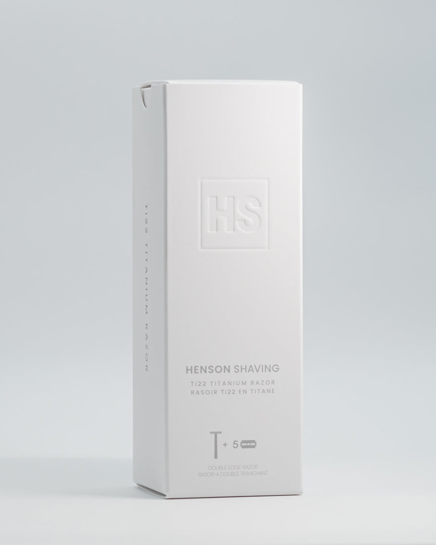 Henson Shaving product packaging on a light gray background - Image 5