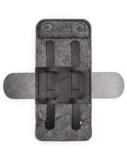 Henson Travel Case – Premium Merino Wool & Vegan Leather Razor Case – Image 5