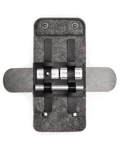 Henson Travel Case – Premium Merino Wool & Vegan Leather Razor Case – Image 3