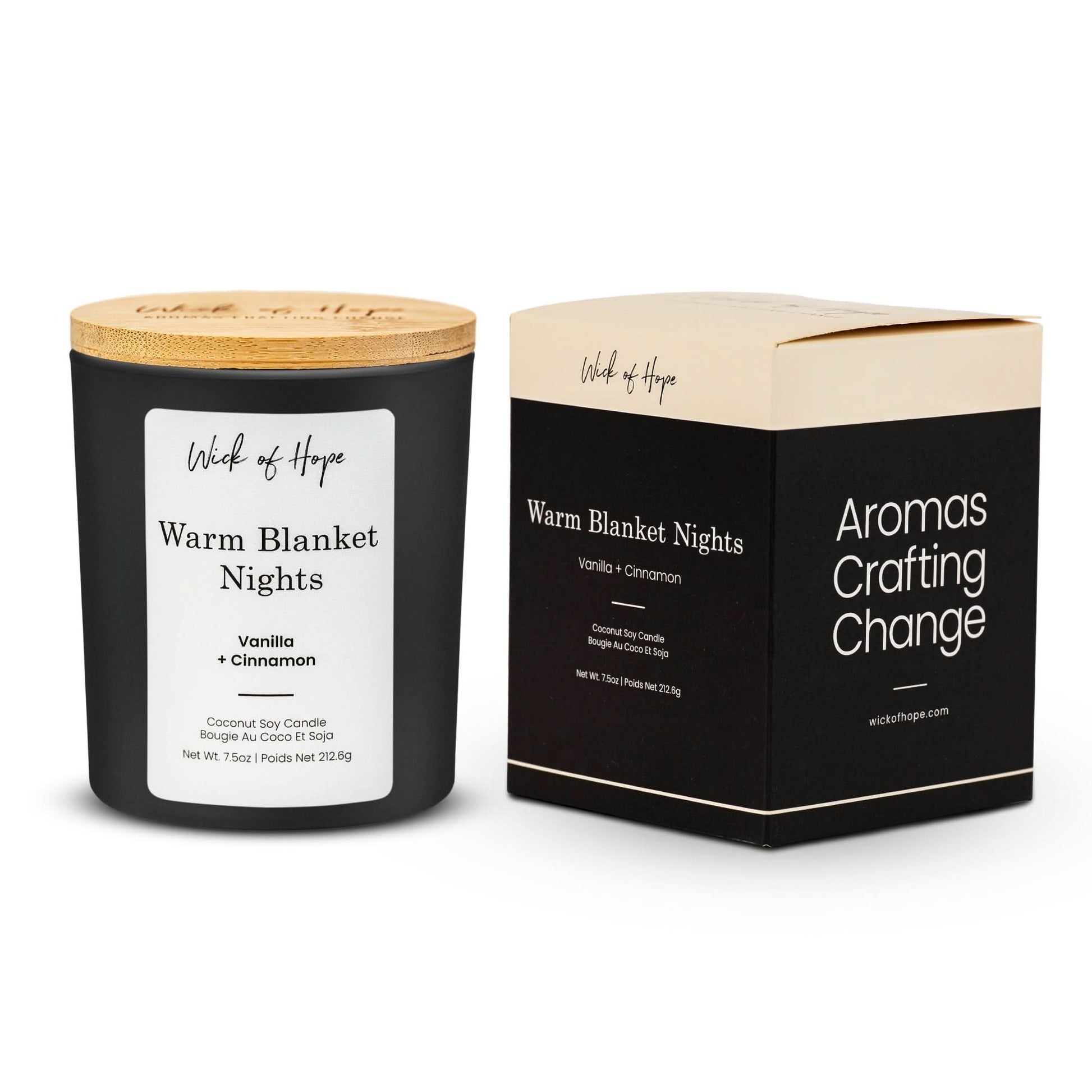 Warm Blanket Nights Candle | Cinnamon + Vanilla - Image 4