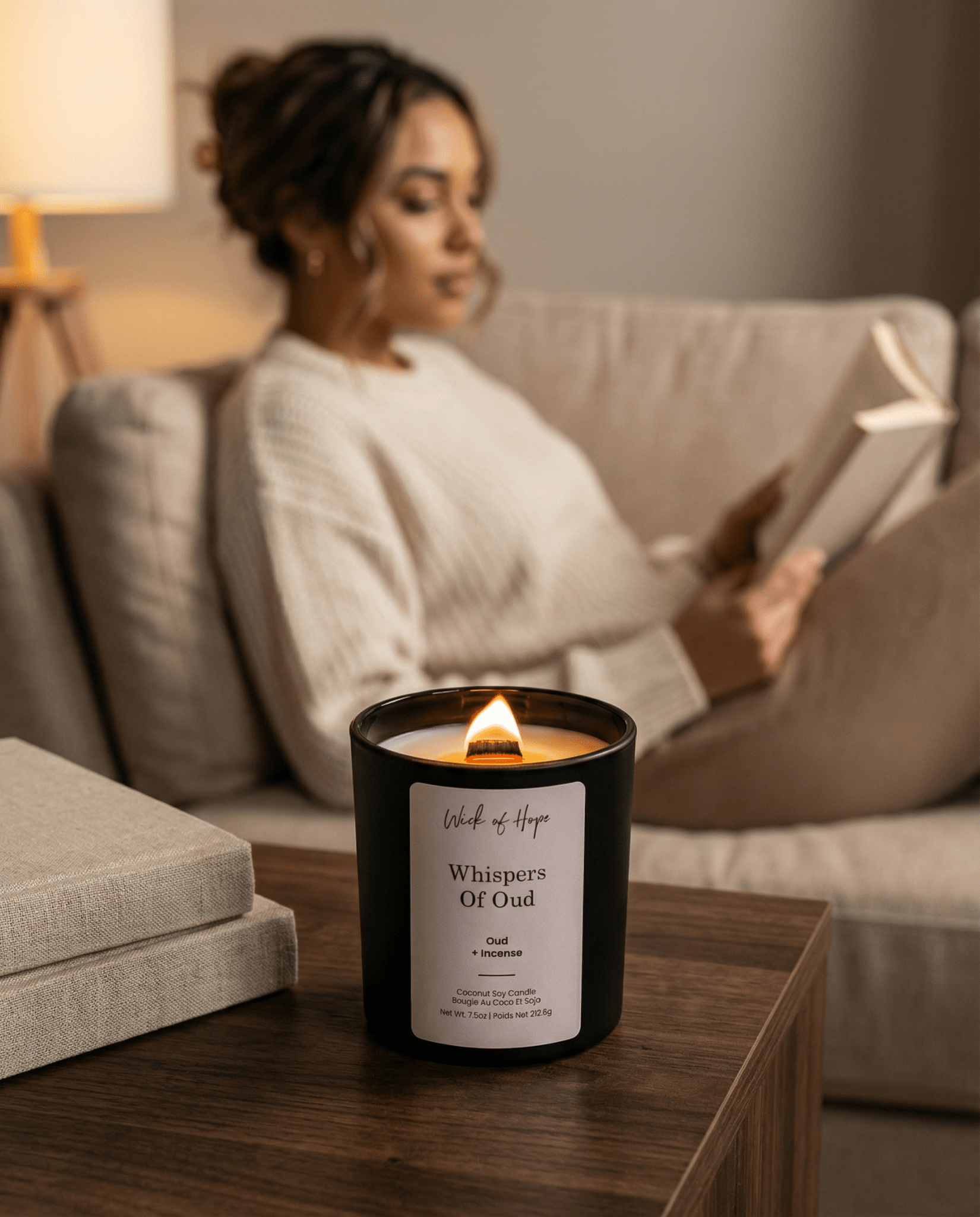 Whispers of Oud Candle | Oud + Incense - Image 6