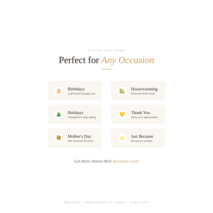 Wick of Hope Digital Gift Card – The Perfect Instant Gift by Wick of Hope - Sustainable Living (View 4)