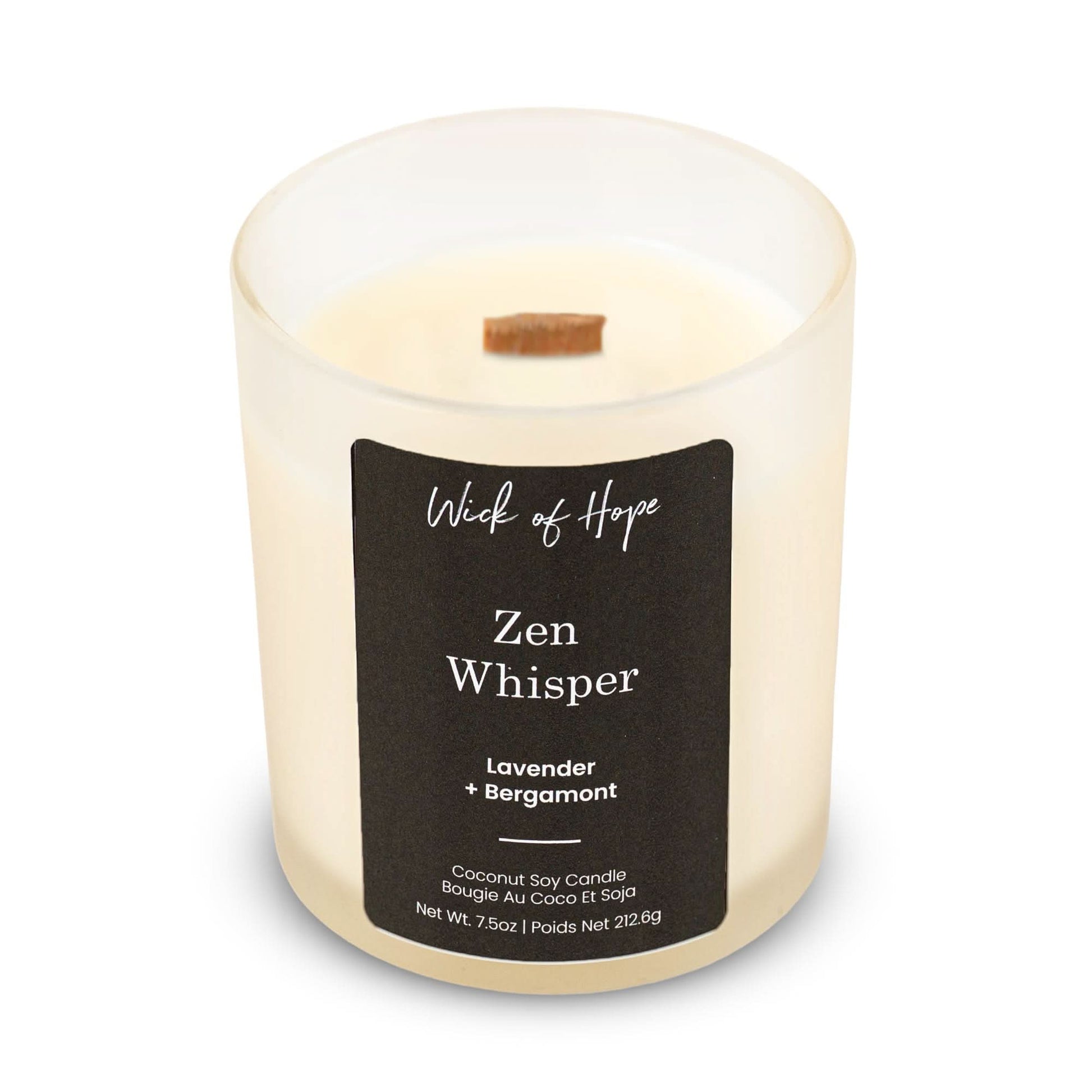 Zen Whisper Candle | Lavender + Bergamot - Image 3