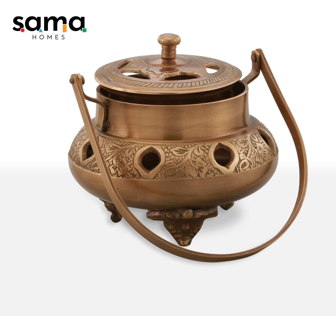 SAMA Homes - brass antique dhupdaan