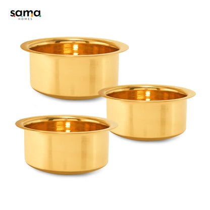 SAMA Homes - brass bhagona set