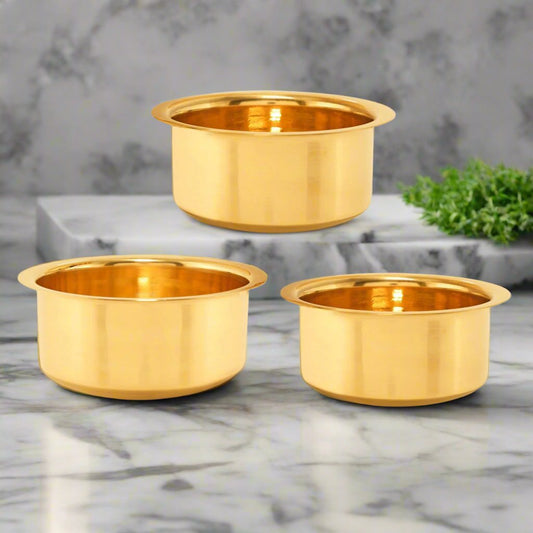 SAMA Homes - brass bhagona set