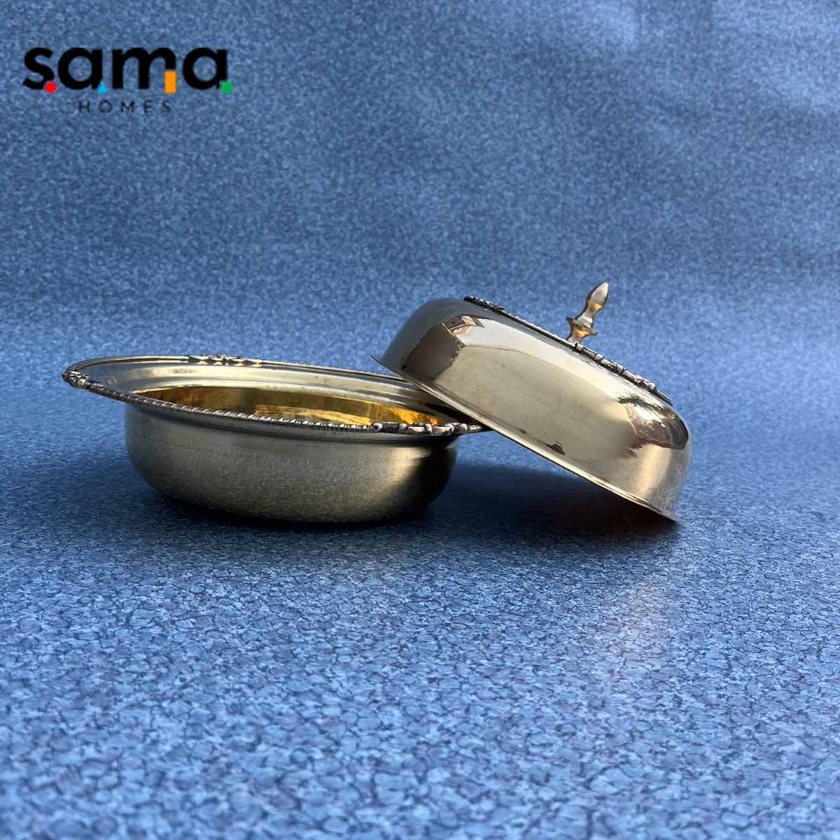 SAMA Homes - brass casserole pital donga tureen