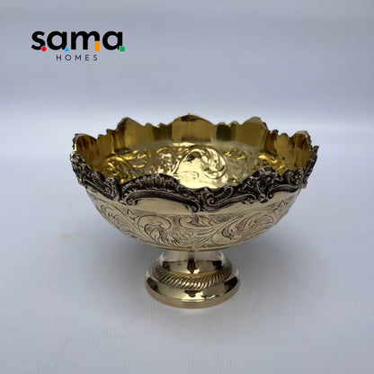 SAMA Homes - brass decorative fruit bowl table bowl
