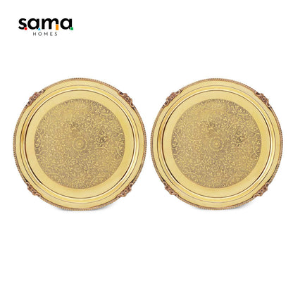 SAMA Homes - brass etched full plate