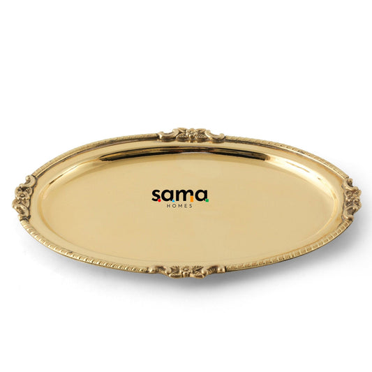 SAMA Homes - brass oval plate 9