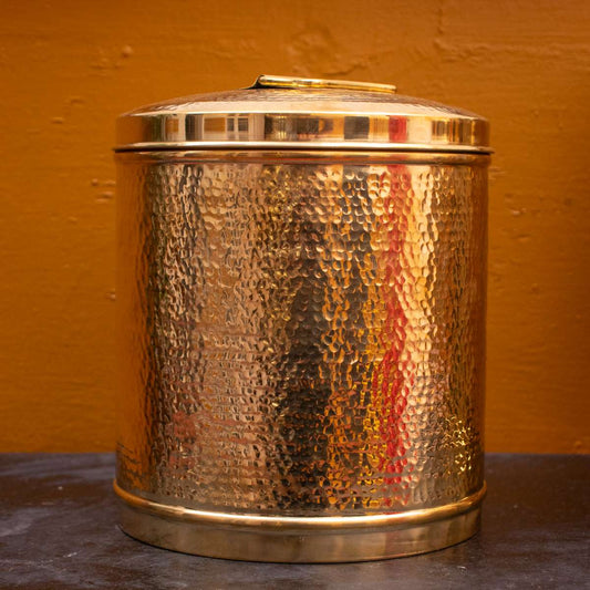 SAMA Homes - brass storage pawali drum
