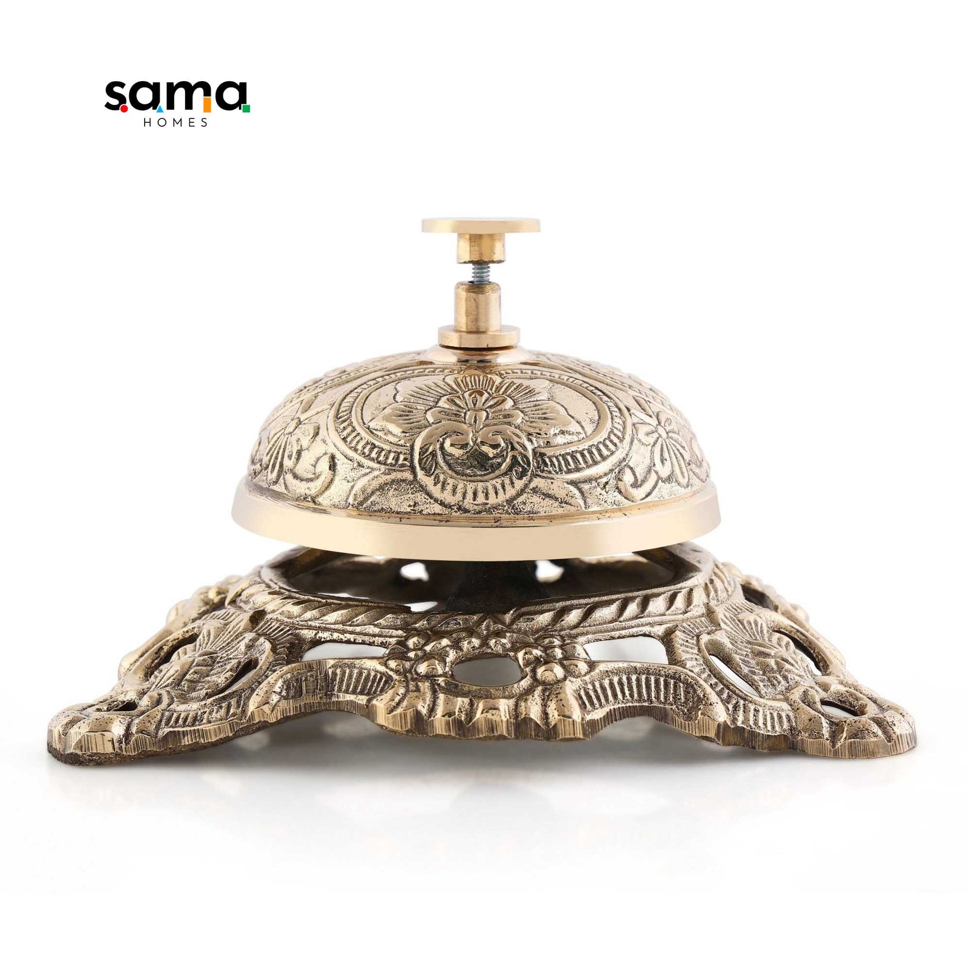 SAMA Homes - brass table bell