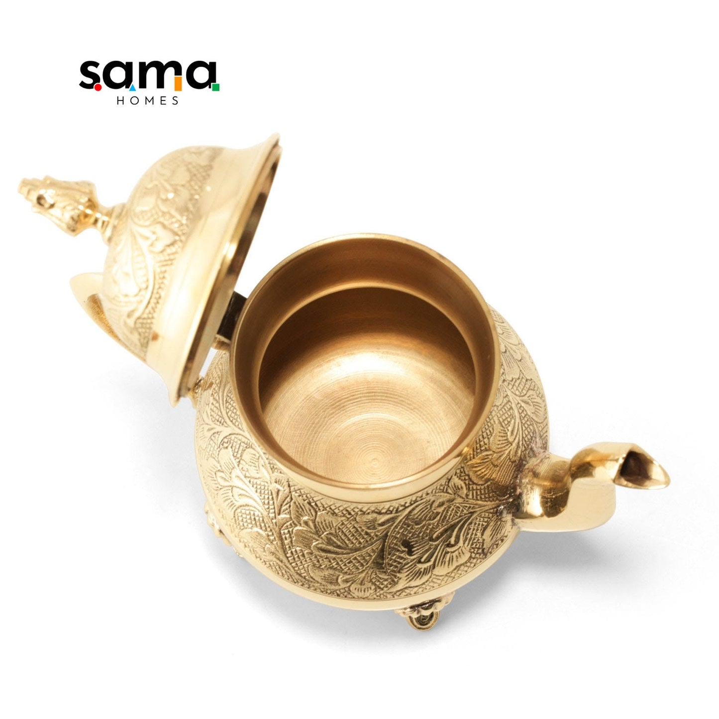 SAMA Homes - brass tea kettle