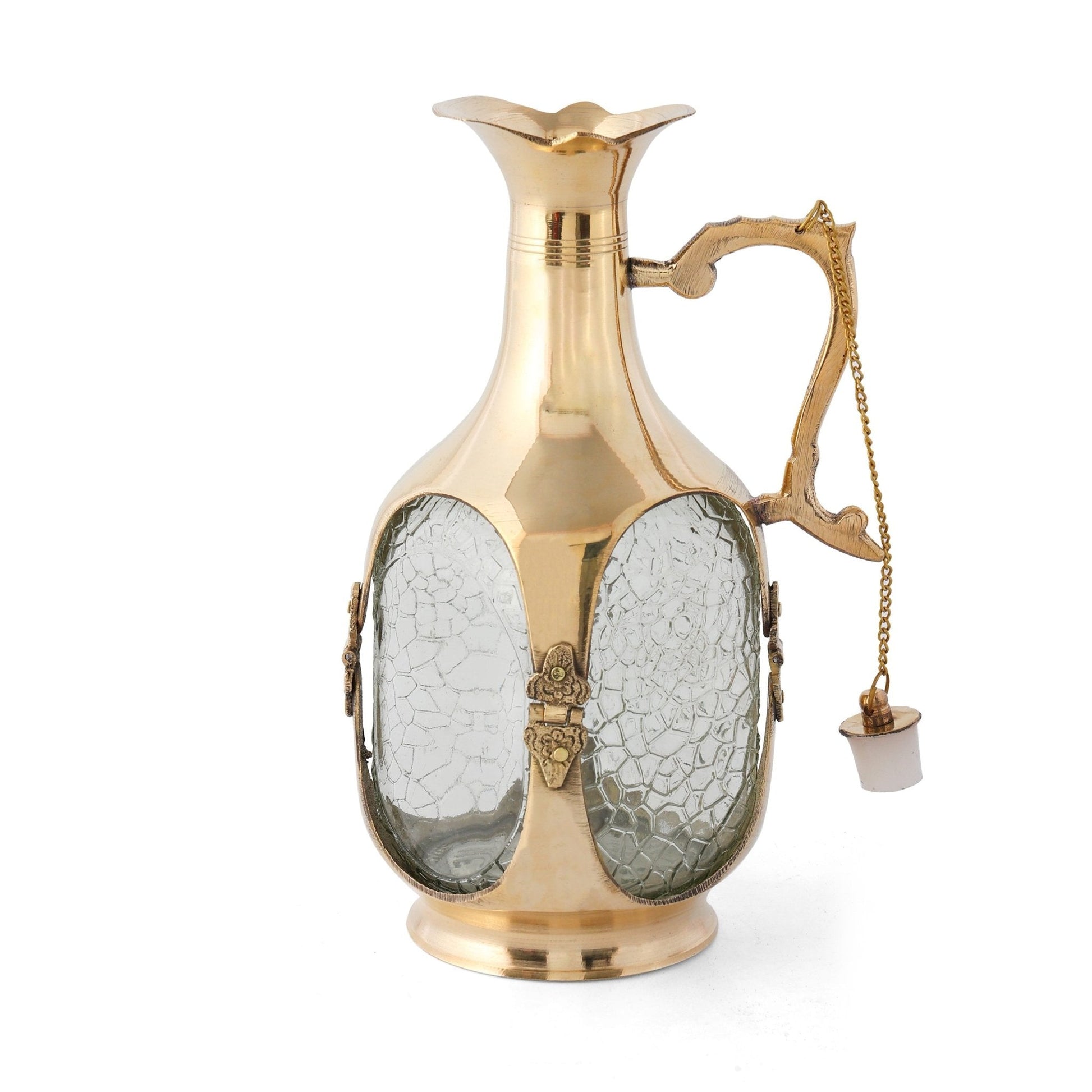 SAMA Homes - brass water glass jug